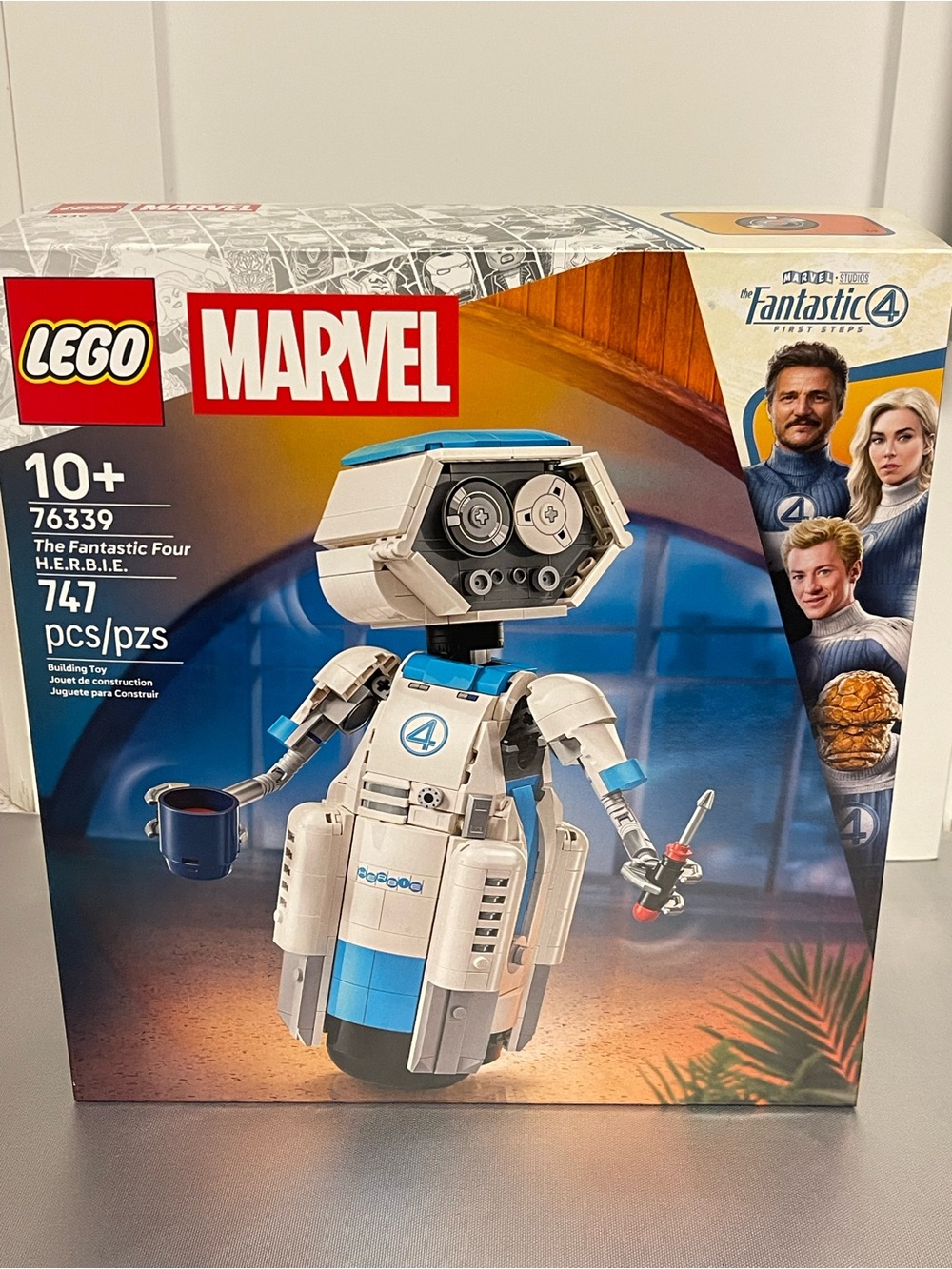 LEGO Marvel The Fantastic Four H.E.R.B.I.E. 76339 747Pcs 10+ NIP